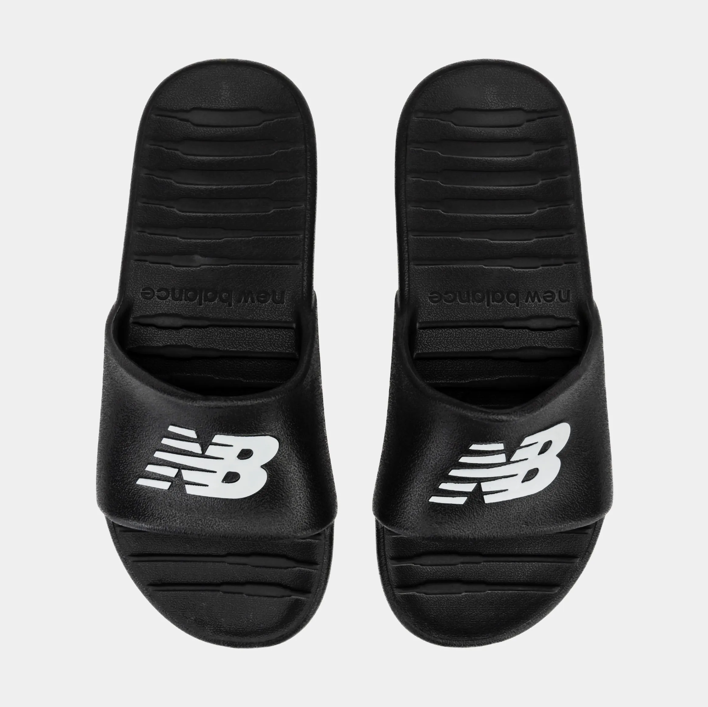 100 Slides Mens Sandals (Black/White)