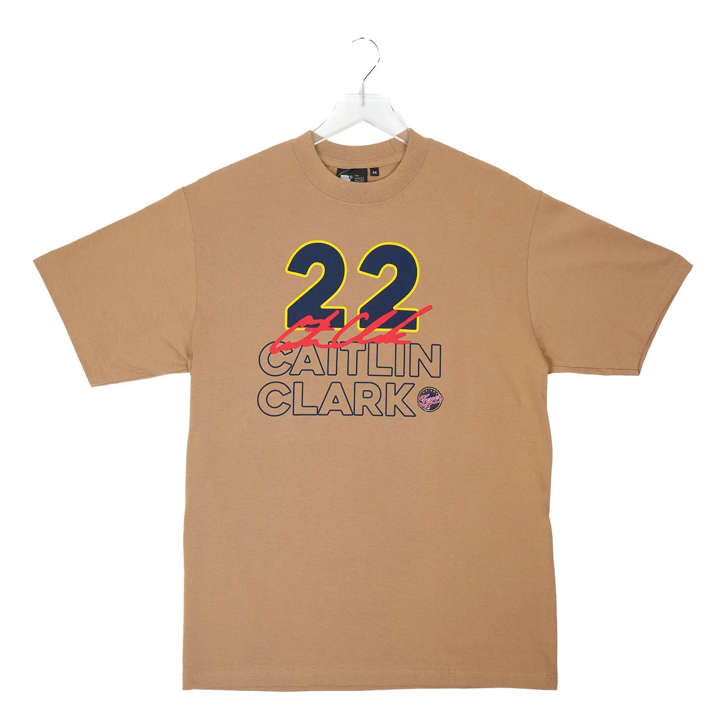 Adult Indiana Fever Caitlin Clark Draft Night T-shirt In Natural by Round 21