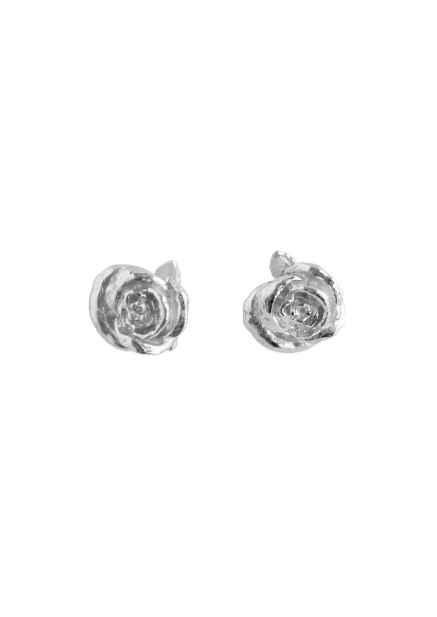 Amore Silver Stud Earrings