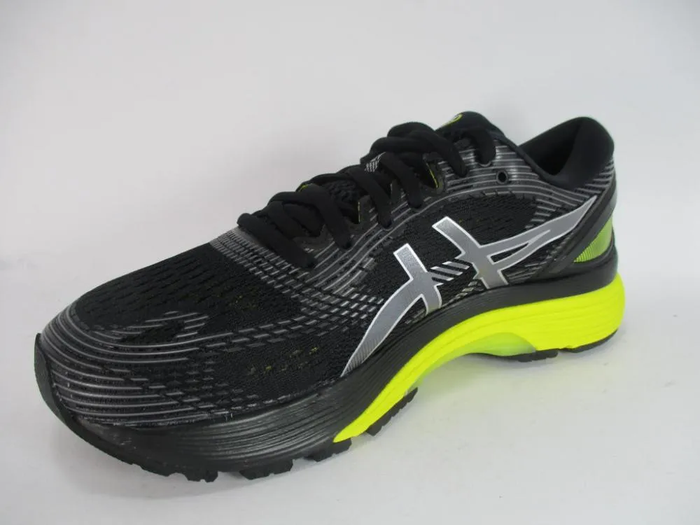 Asics men's running shoe Gel Nimbus 21 1011A169 003 black lemon yellow