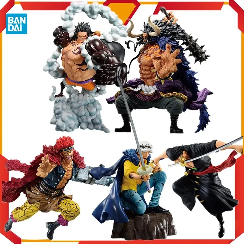 Bandai Original Anime One Piece Ichiban KUJI Wano Country Luffy gear 4 BoundMan Action Figure Model