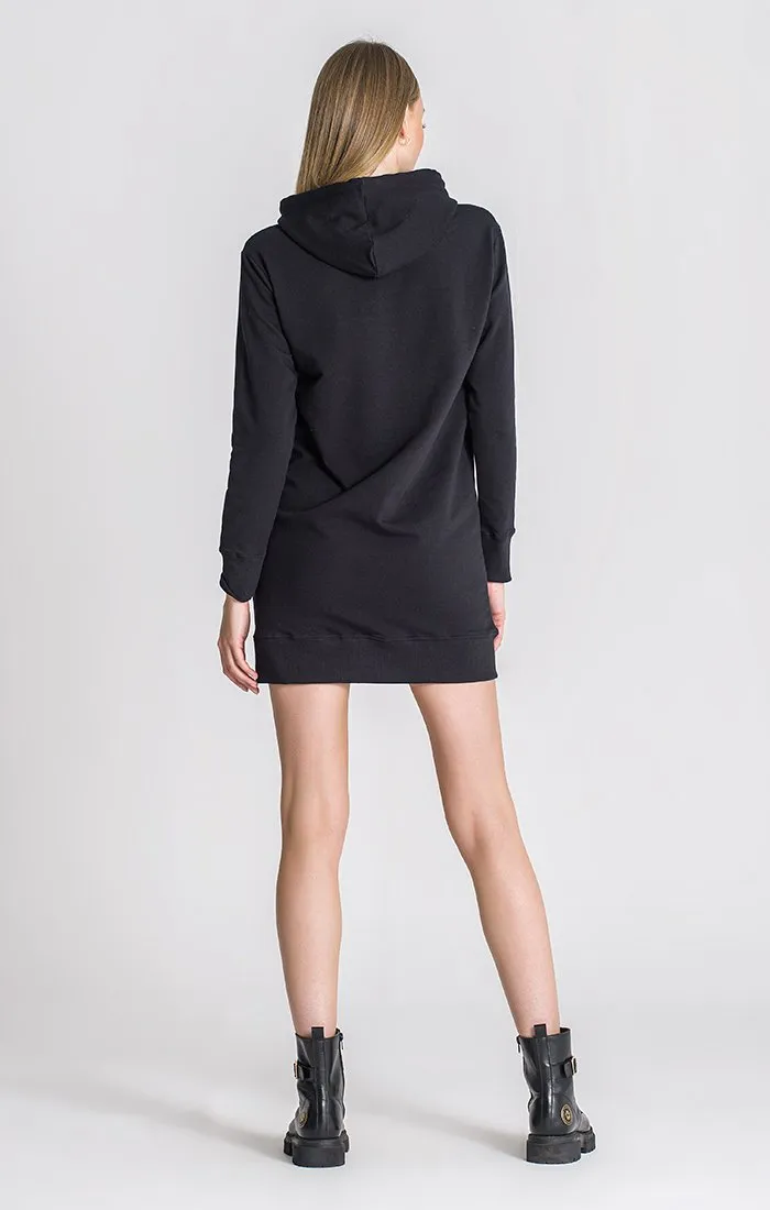 Black Lucifer Hoodie Dress