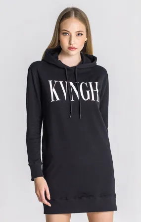 Black Lucifer Hoodie Dress