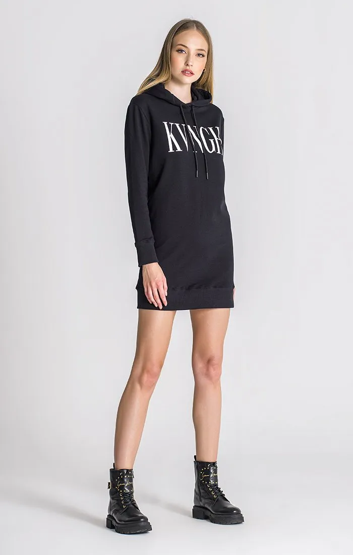 Black Lucifer Hoodie Dress