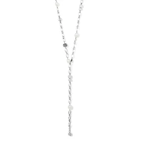 Contempo Pearl Adaptable Y Long Necklace