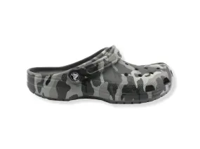 CROCS Classic Printed Camo Ciabatta Gomma Uomo Grigio State Grey Multi 206454-0IE