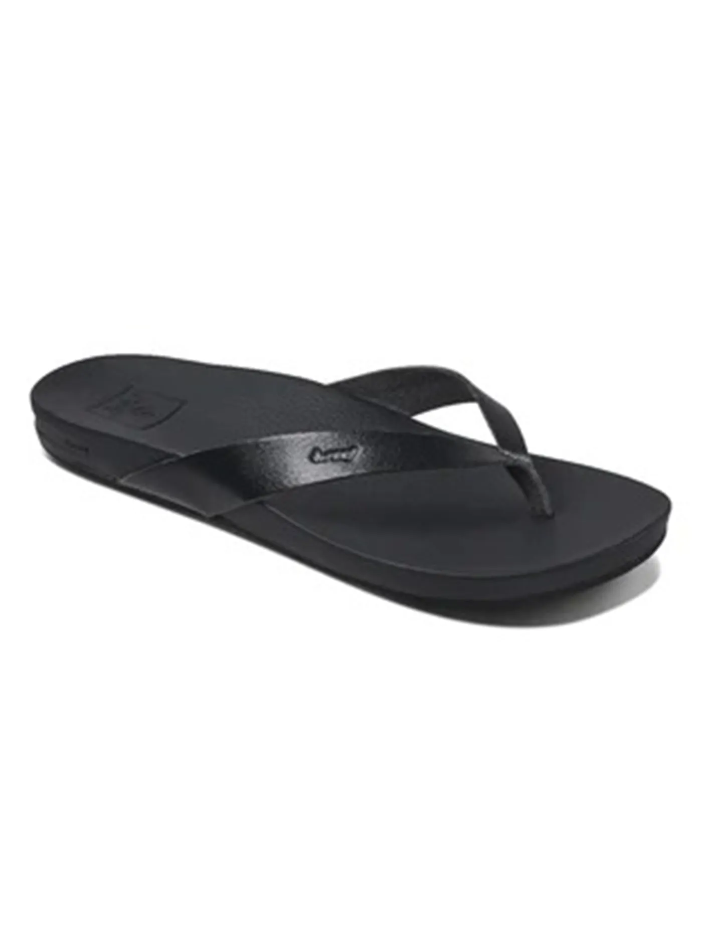 Cushion Court Black Sandals