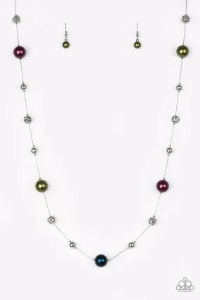 Eloquently Eloquent - Multi Colored Necklace