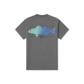 FieldTec™ Heathered Performance Tee - Gradient Scales