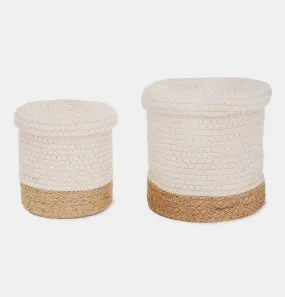 Garden Trading Jute Storage Baskets – Set of 2