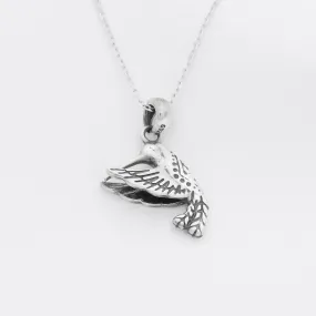 Hummingbird Sterling Silver Necklace