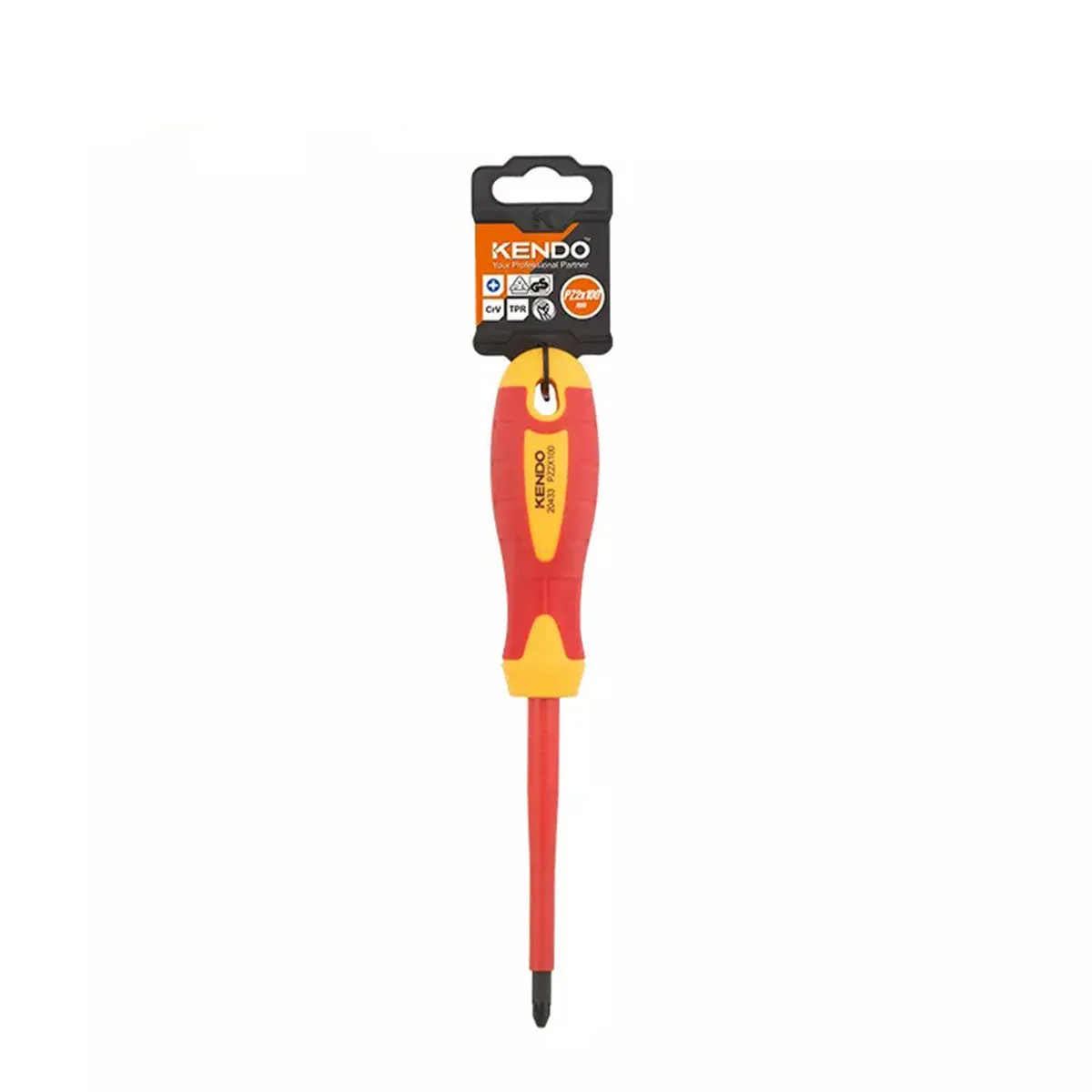 Kendo 60mm PZ0 VDE Screwdriver