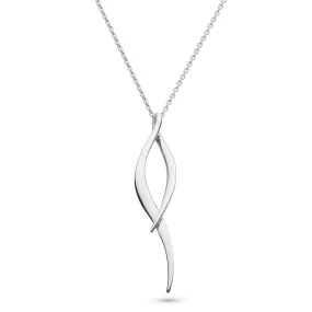 Kit Heat Sterling Silver Entwine Twist Necklace