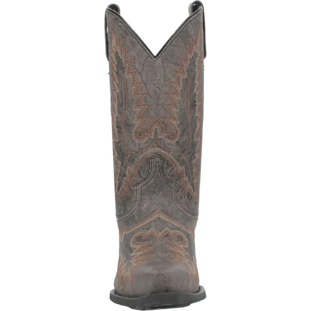 'Laredo' Men's 12" Kilpatrick Western Snip Toe - Grey