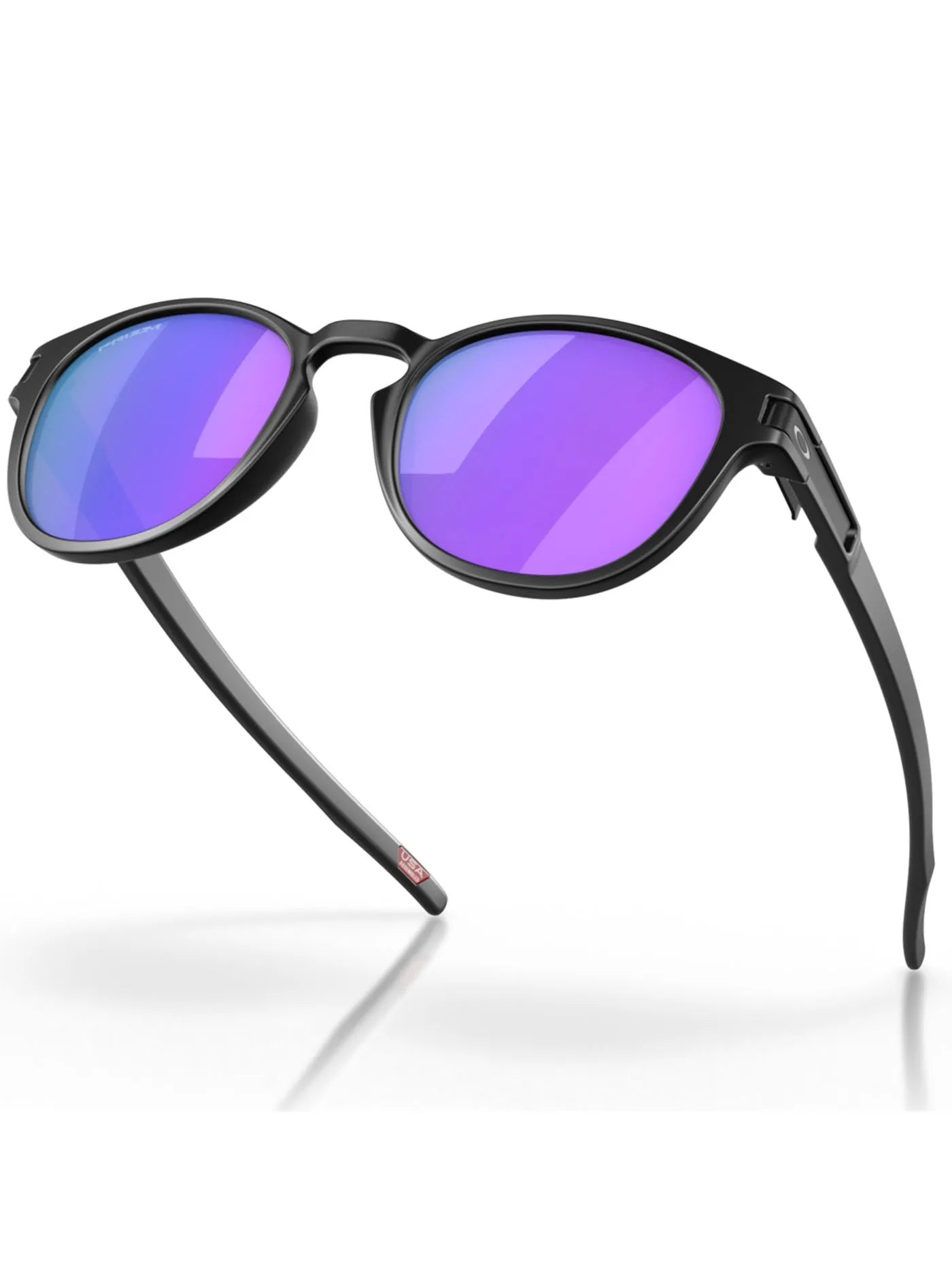 Latch Matte Black/Prizm Violet Sunglasses