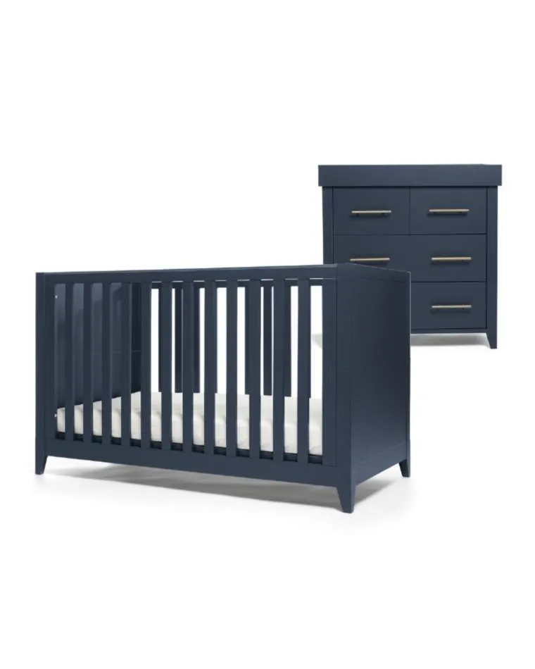 Mamas & Papas Melfi 2pc Furniture Set - Midnight Blue