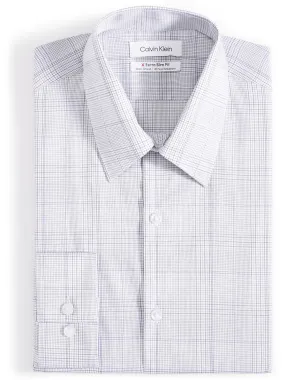 Mens Wrinkle Resistant Stretch Button-Down Shirt