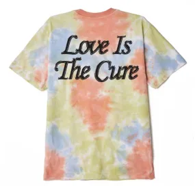 Obey men's short sleeve t-shirt Cast Out Heavyweight Blotch Tie Dye Tee 163132611 various colors