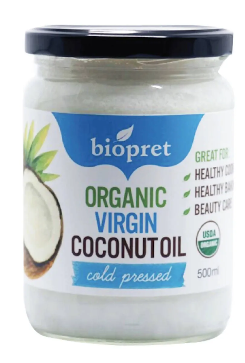 Organic coconut oil