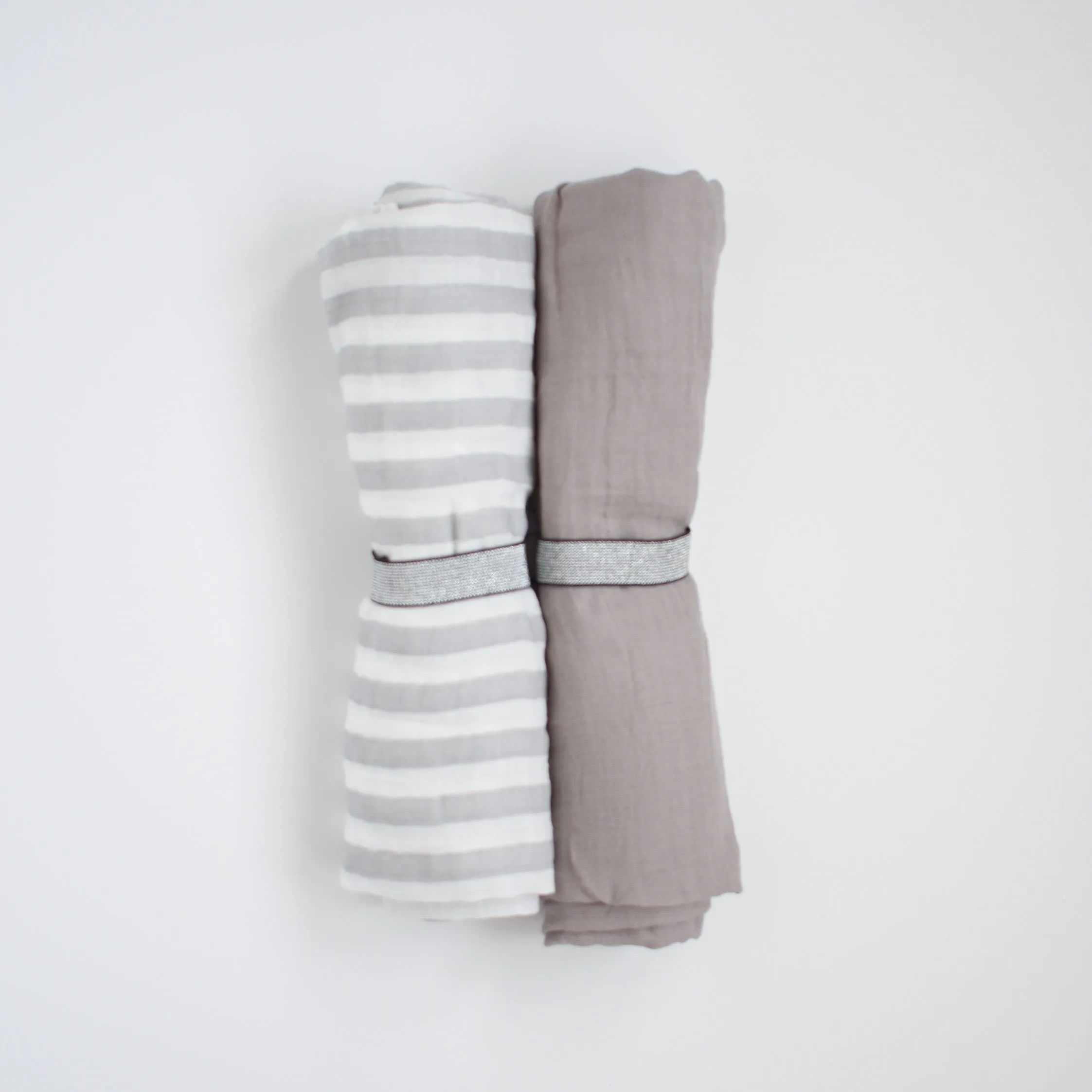 OUR KID - Grey Large Muslin Square