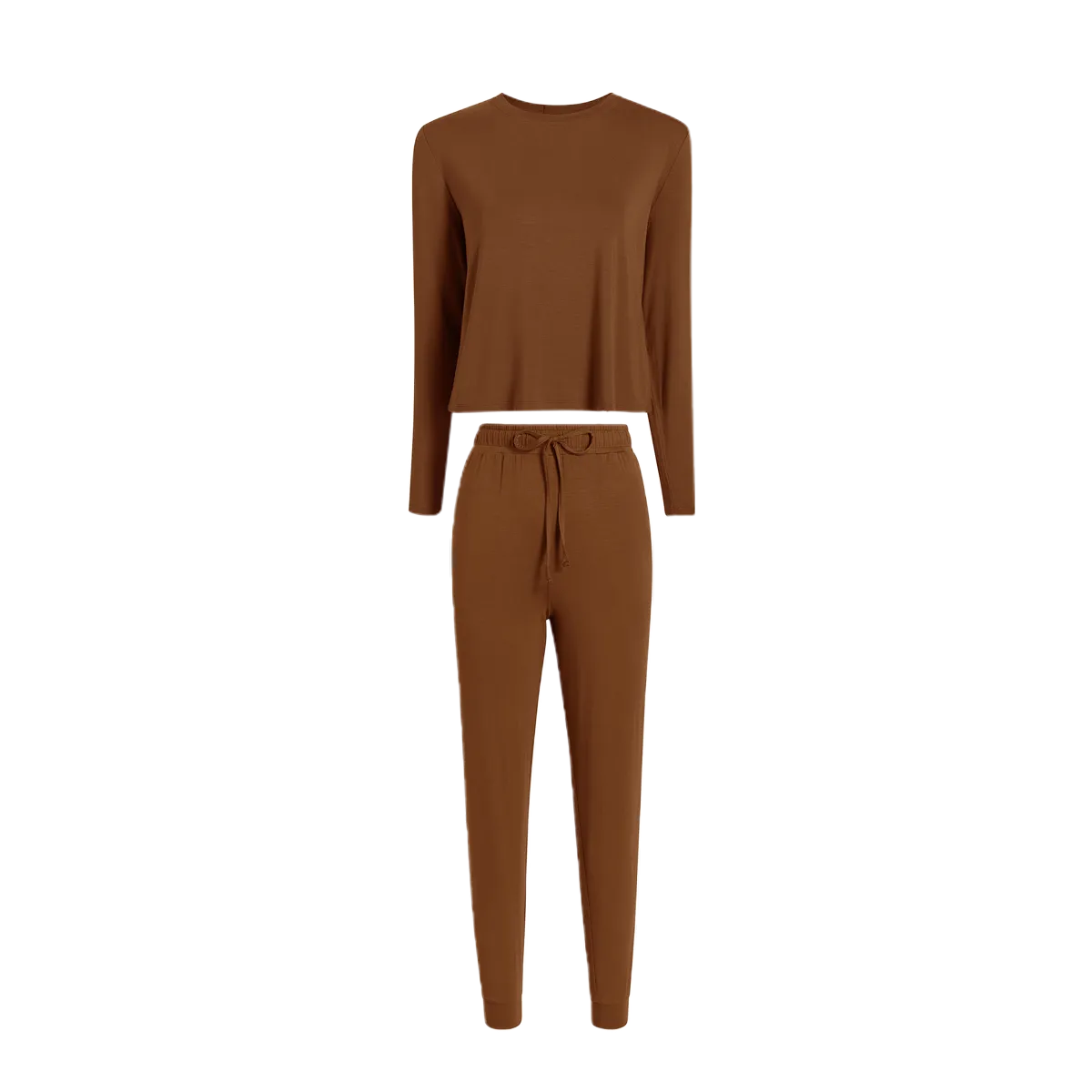 Pajama Jogger Set | Chocolate