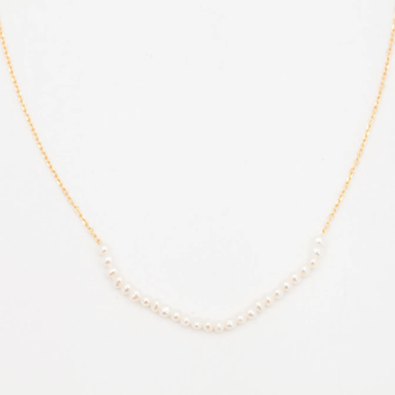 Pearl Arc Necklace