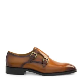 Plain Toe Double Monk Strap