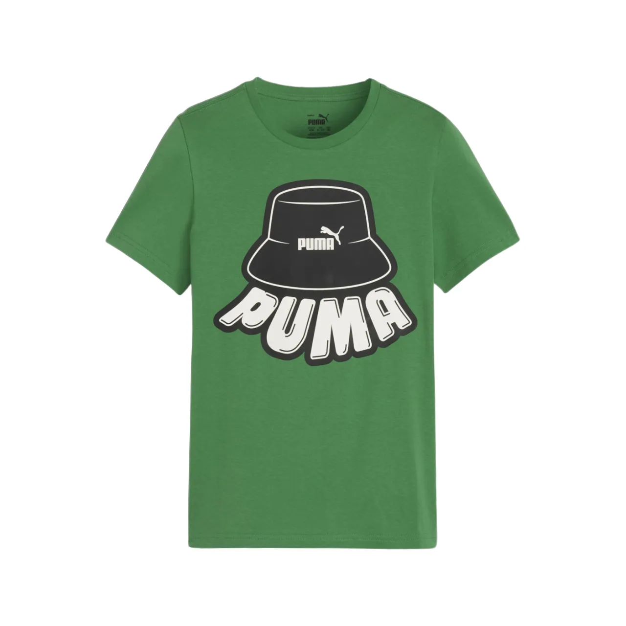 Puma short sleeve t-shirt for boys Ess Mid 90s 679720-86 green