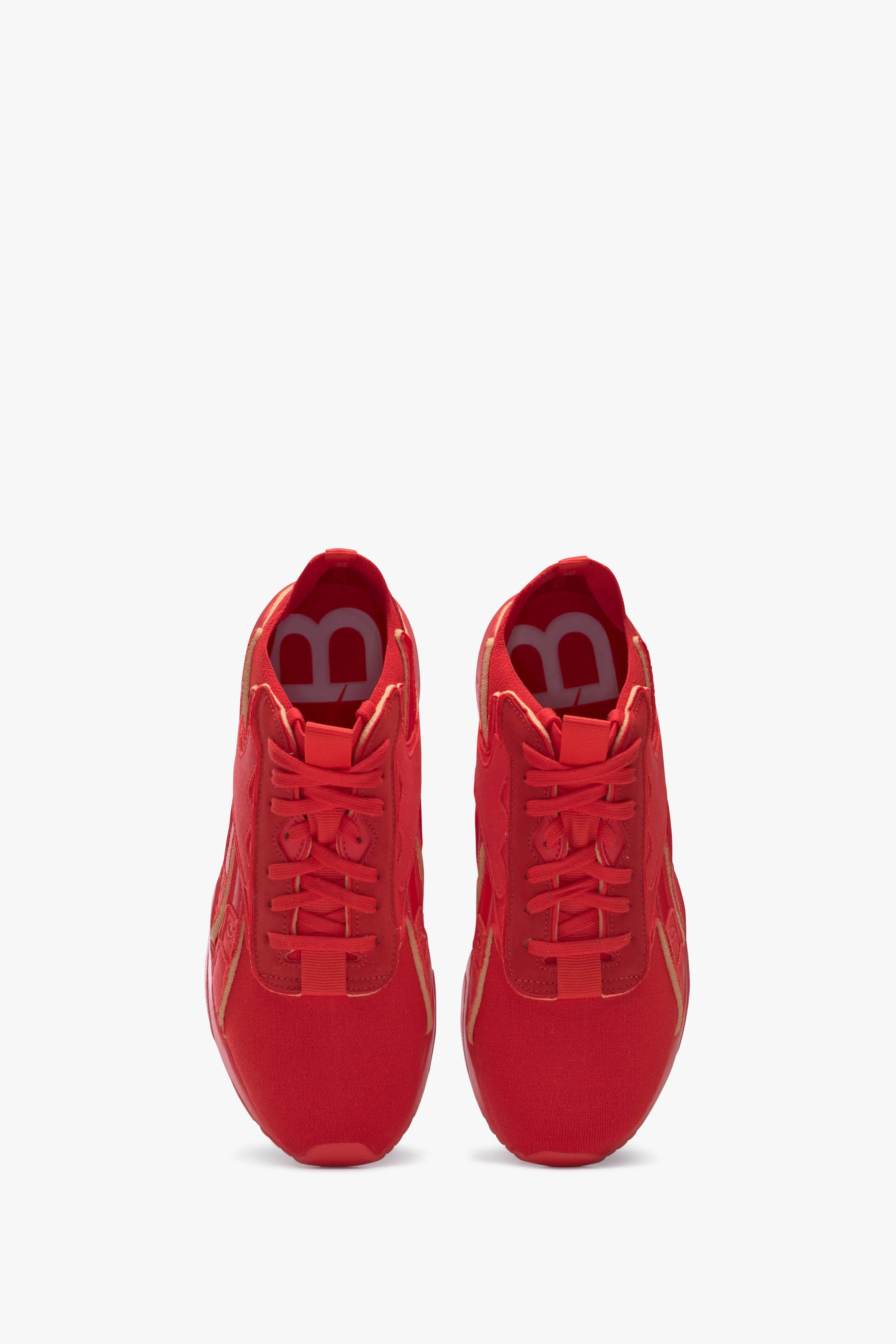 Reebok x VB Bolton Knit Sneaker in Instant Red