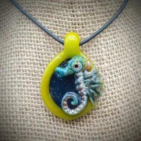 Seahorse Pendant (Ready To Ship)