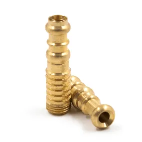 Small Brass Ornate Stem (2 Piece)