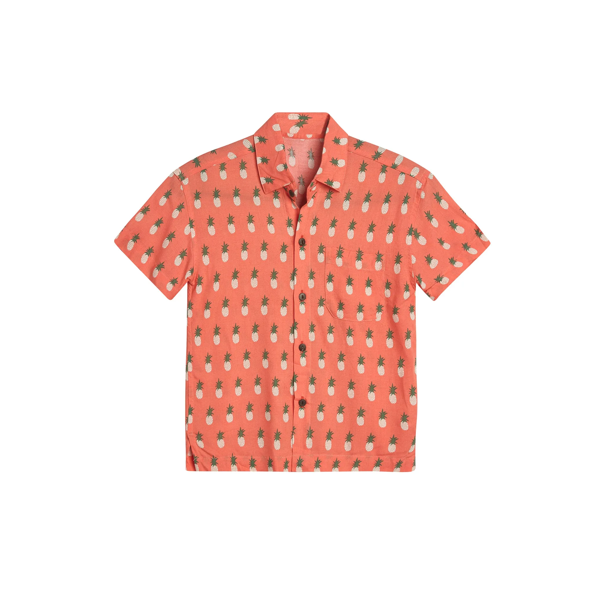 The Piña Stand - Boys Hawaiian Shirt