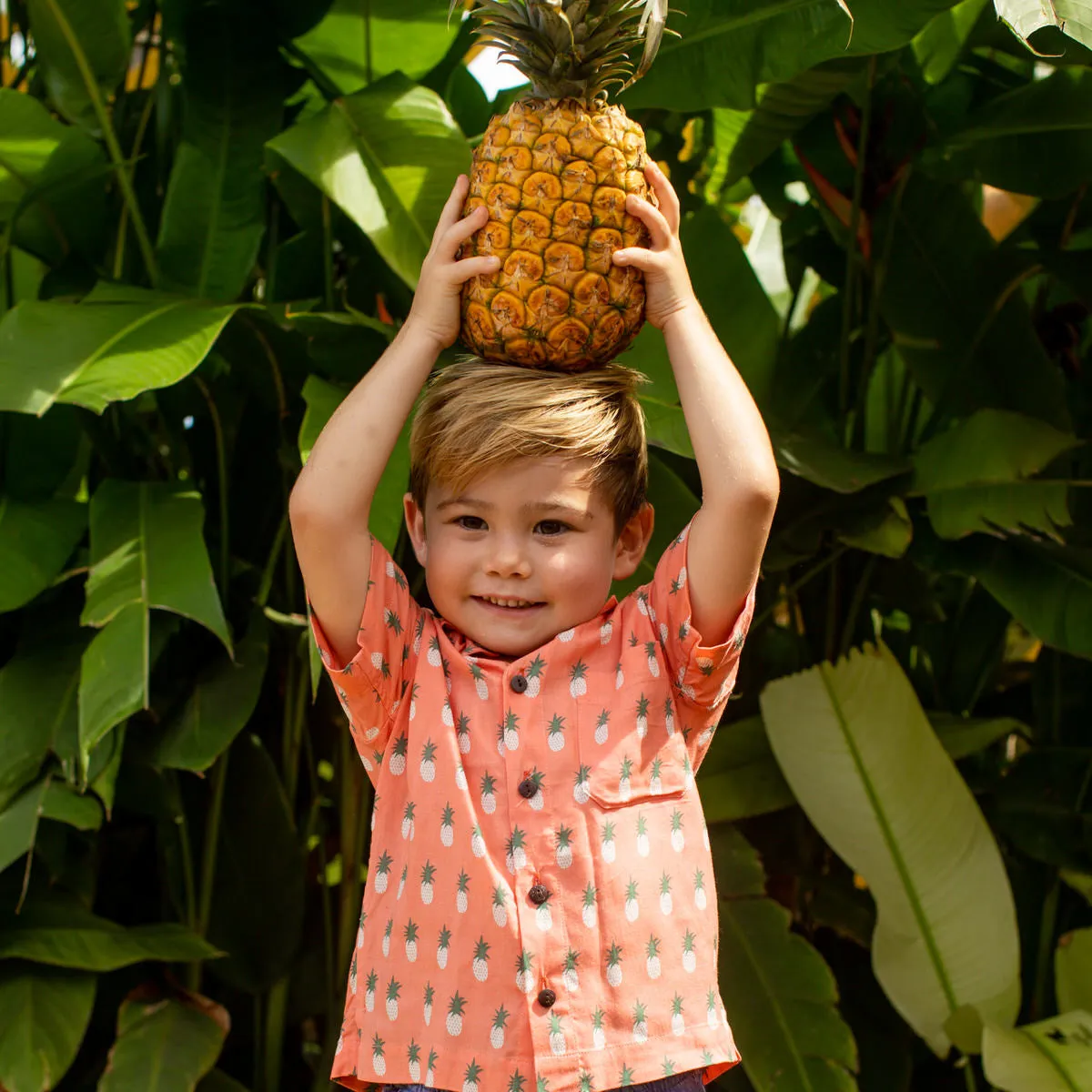 The Piña Stand - Boys Hawaiian Shirt