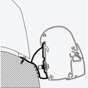 Thule Omnistor Hymer Car 302 - Ducato H1 Awning Adapter To5102 308659