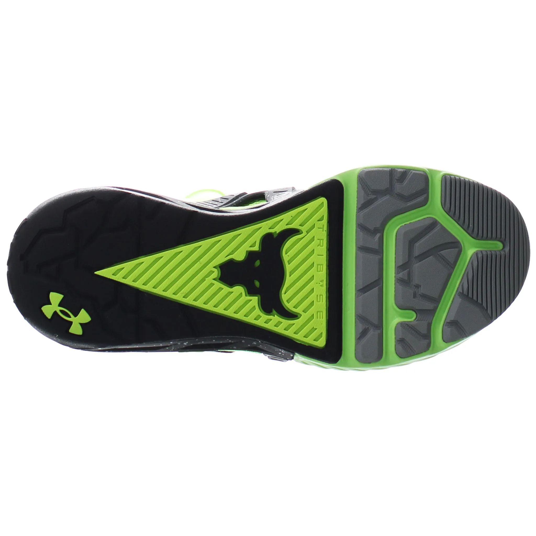 Under Armour Project Rock 4 Mens Green Trainers