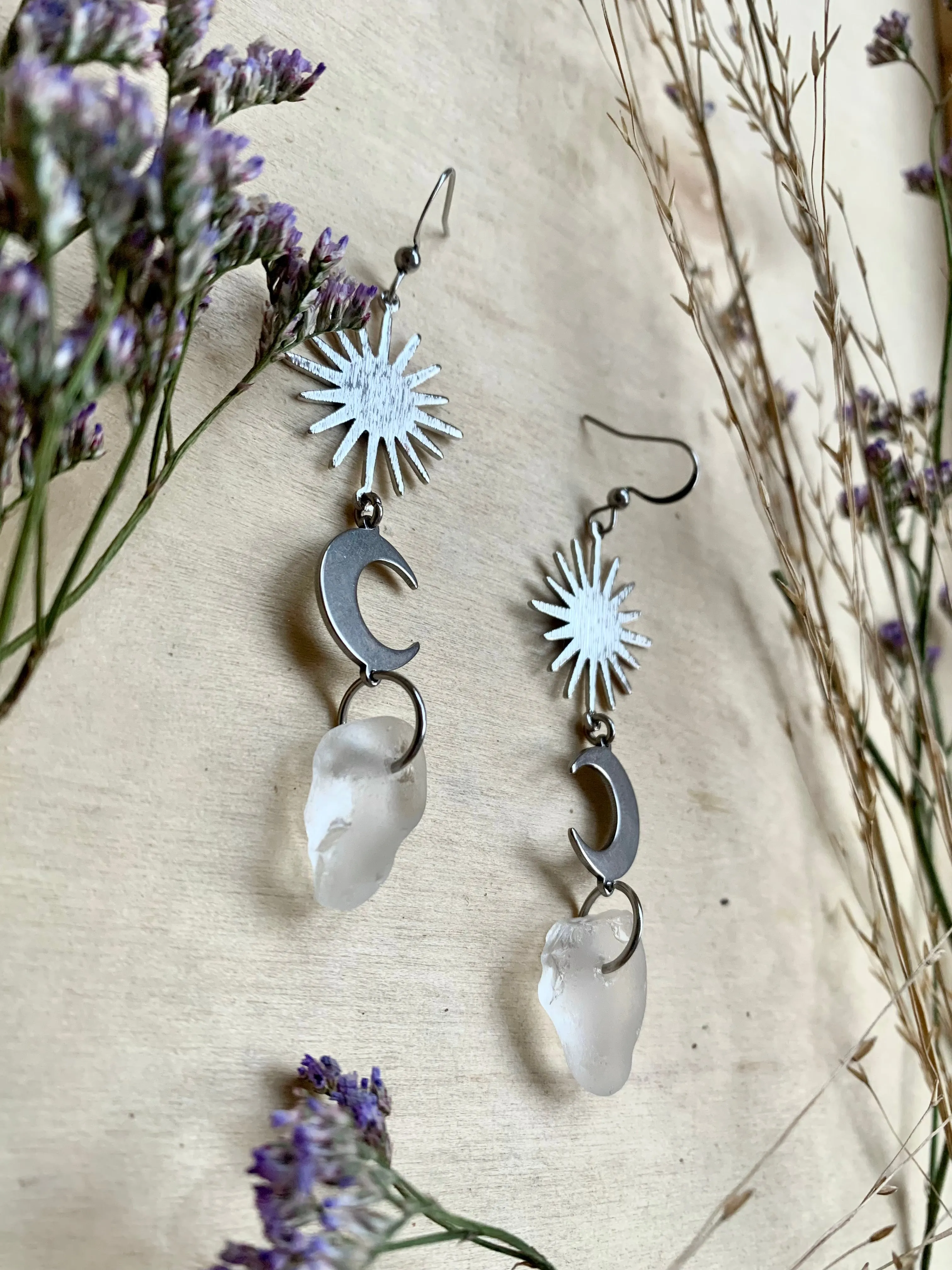 Visions Sea glass Earrings