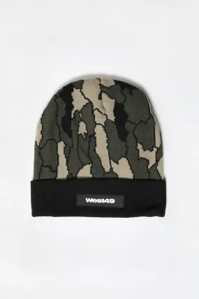 West49 Youth Mountain Camo Foldup Beanie