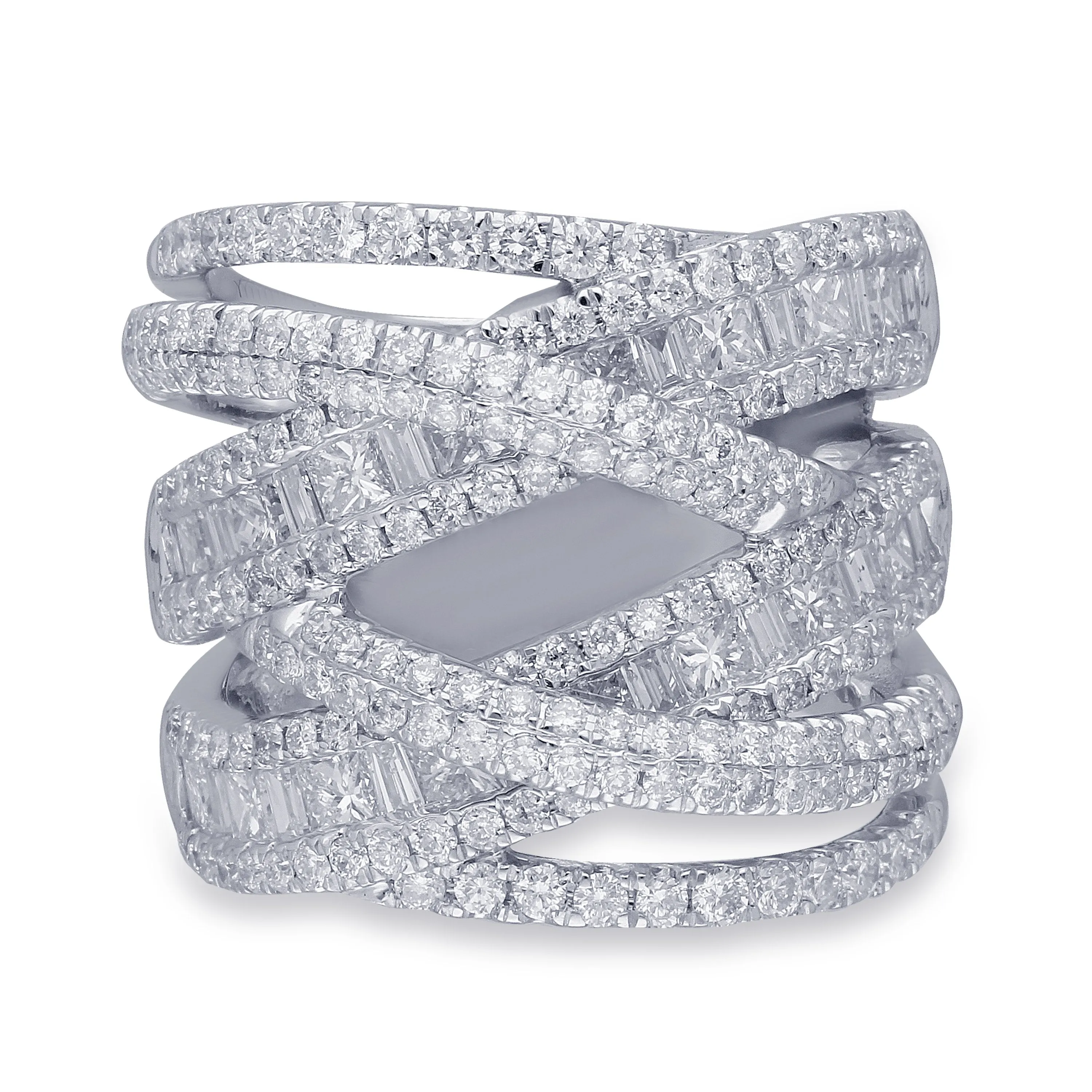 White Gold Diamond Legendary Ring