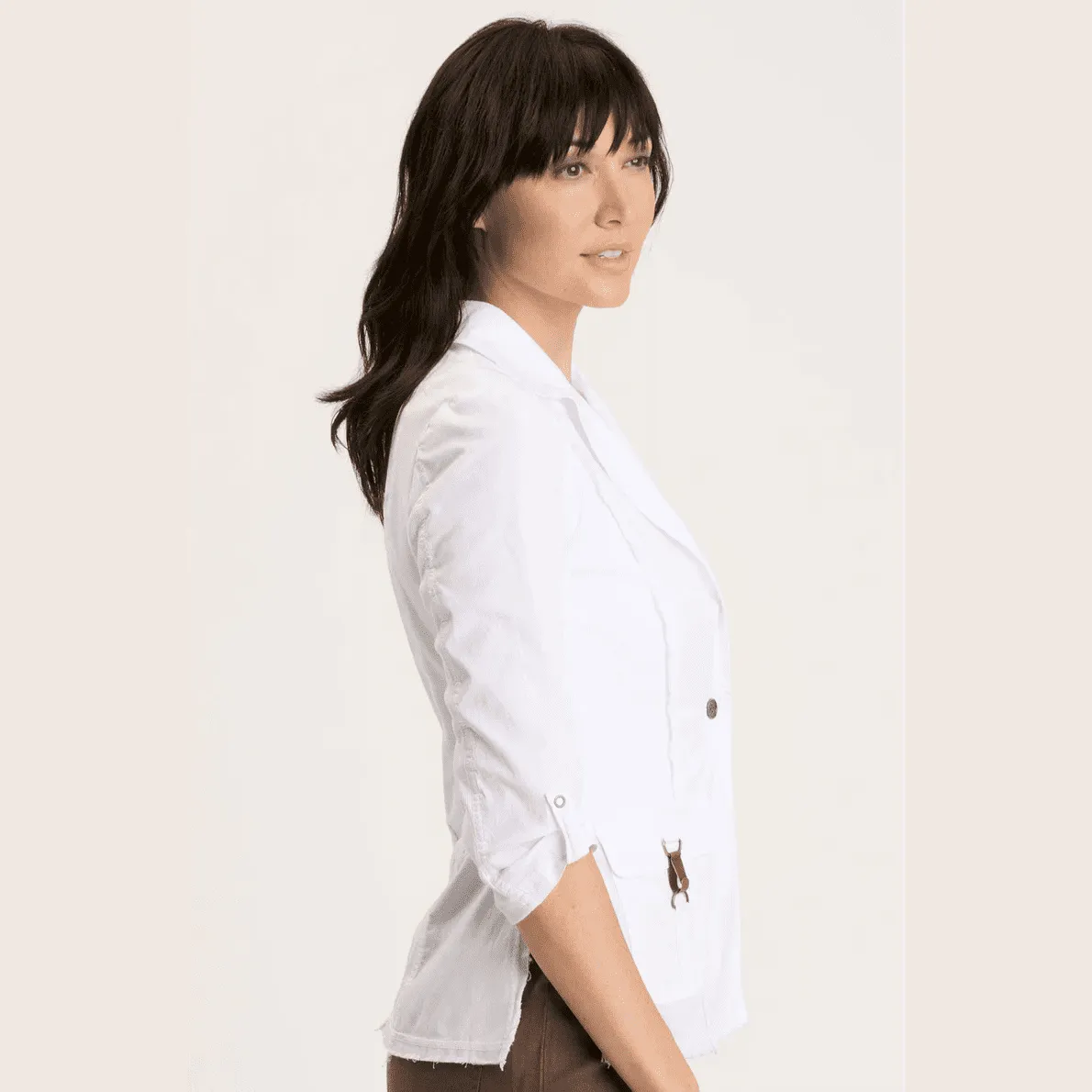 XCVI Wearables Winslow Blazer in White